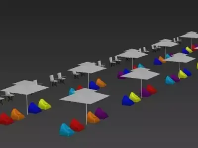 reat area Free 3D model