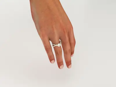 Ring 5838 - Engagement 3D print model