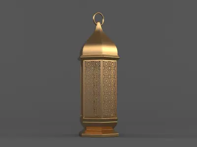 Arabic Lanterns 3D model