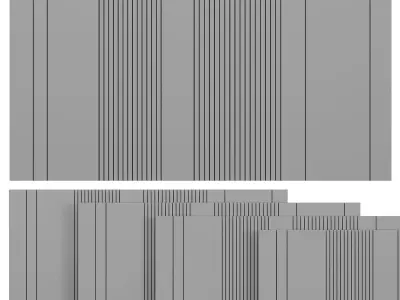 Decorative panel 3D model