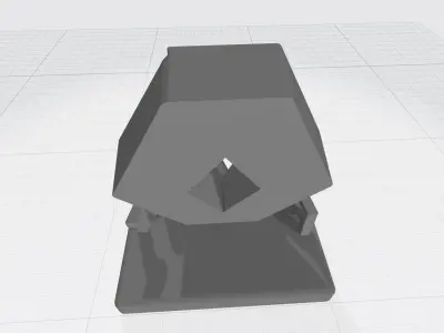 renaut logo 3D print model