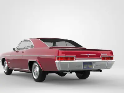Chevrolet Impala Coupe 1966 3D model