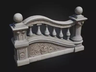 Elegance in Stone  Timeless Beauty Carved in Marble 3D model