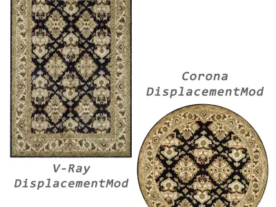 Rugs No 848 Low-poly 3D model