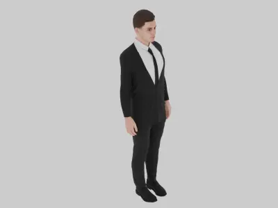Julian Alvarez Low-poly 3D model