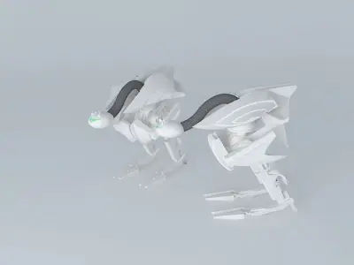 Robot Drago Free 3D model