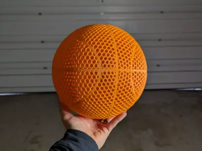 Airless Basketball  FiberFlex 30D 3D print model