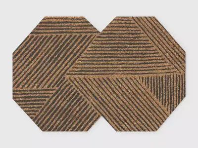 Seldon Doormat By Anthropologie 3D model