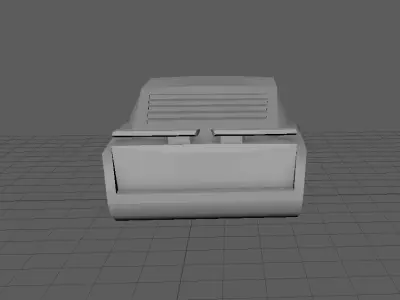 3D Low Poly Car Low-poly 3D model