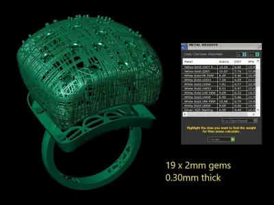 Fusion Ring 3D print model