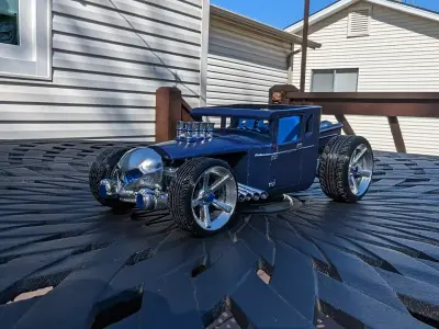 Hot Wheels Boneshaker 3D Printable car 3D print model