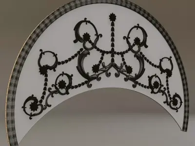 Hyde Park wall hanger 3D model