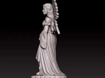 Loira - mujer hada 3D print model