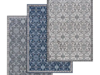 Rug Set 864 3D model