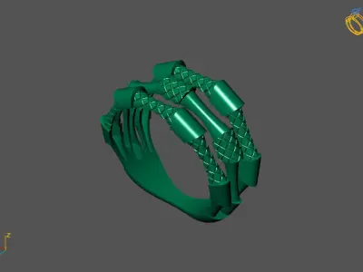 Fancy Womens Rings Plain Rings Ready STL 3DM Models Rings 3D print model 2