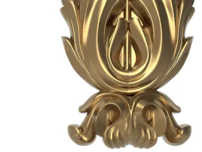  decorative pattern ready for 3D printing 3D model