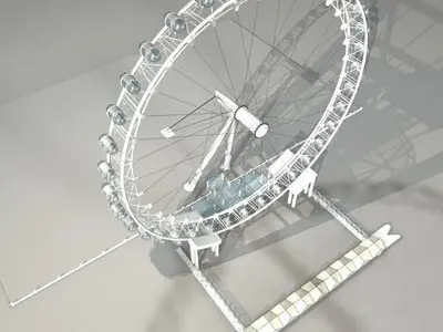 london eye 3D model