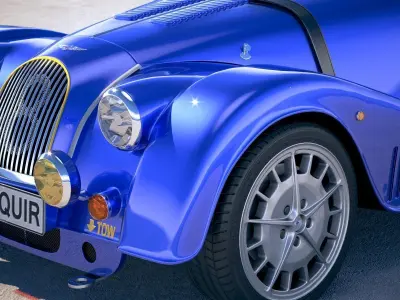 Morgan Plus 8 50th Anniversary 2018 3D model