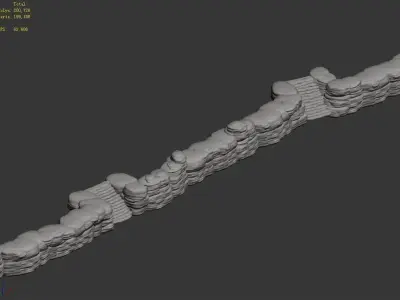 Stone Field - Stone 63 3D model
