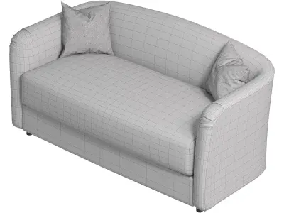 Valentino Sofa  3D model