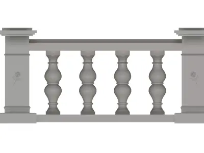 Balustrade v2 3D print model