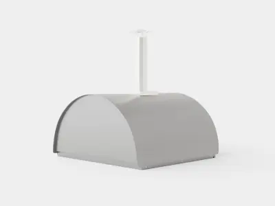 Clementi Family gas fired pizza oven Low-poly 3D model