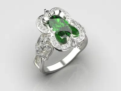 Engagement Rings  3D print model