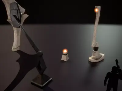 building 15 Low-poly 3D model