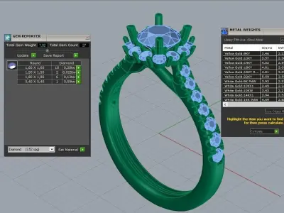 ring code  475 3D print model