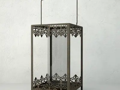 Metal Candleholders 3D model