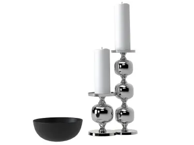 Accessories set 02 3D model