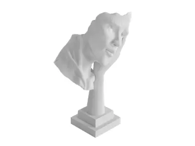 Think Sculpture 3D model