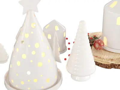 Christmas Decoration 01 3D model