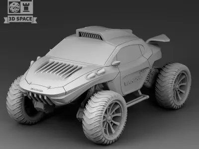 Futuristic Cars - Vandul 3D print model