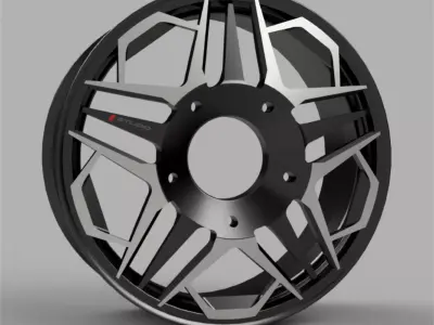 CAR WHEEL 004 3D model
