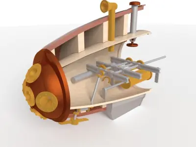 Print and build your own model kit of the ICTINEO II 3D print model