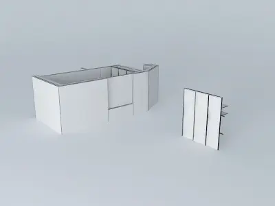 RAMS Sunishi kabinet 2 mebelj Free 3D model