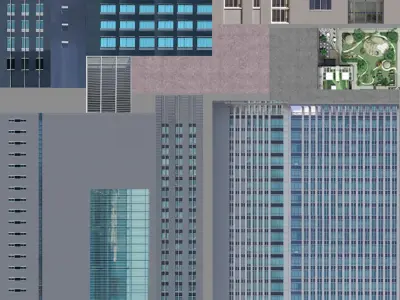 Buiding lowpoly Low-poly 3D model