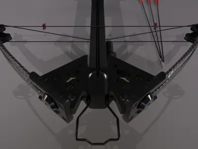 Crossbow INTERLOPER Low-poly 3D model