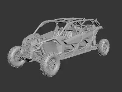 Can Am Maverick X3 Max X 3D print model