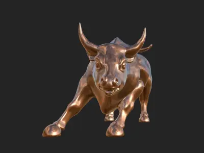 Bull Stature 3D model
