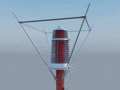 Television Tower 3D model