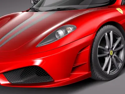 Ferrari f430 Scuderia 3D model