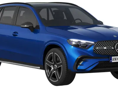 Mercedes-Benz GLC AMG-Line 2023 3D model