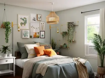 Bed home bed 3D model
