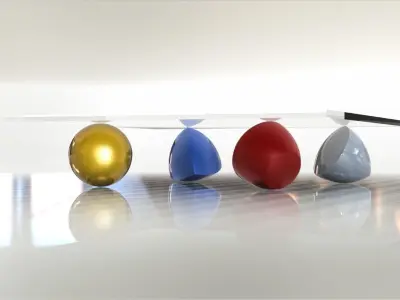 solids of constant width Free 3D model