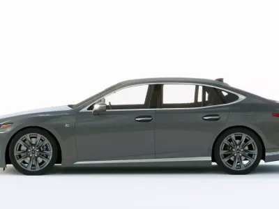 Lexus LX500 F Sport 2019 3D model