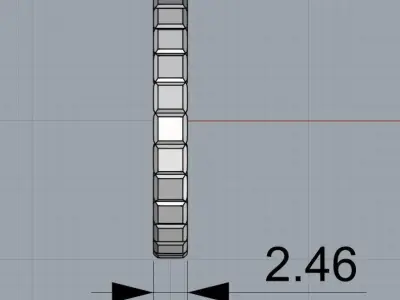 Chopard Ring 3D print model