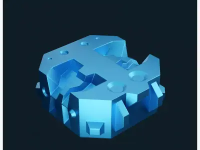 Sci fi Object 1 3D print model