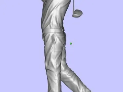 GOLFER MOMENTO 3D print model